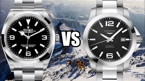 rolex explorer alternativen|longines conquest vs rolex explorer.